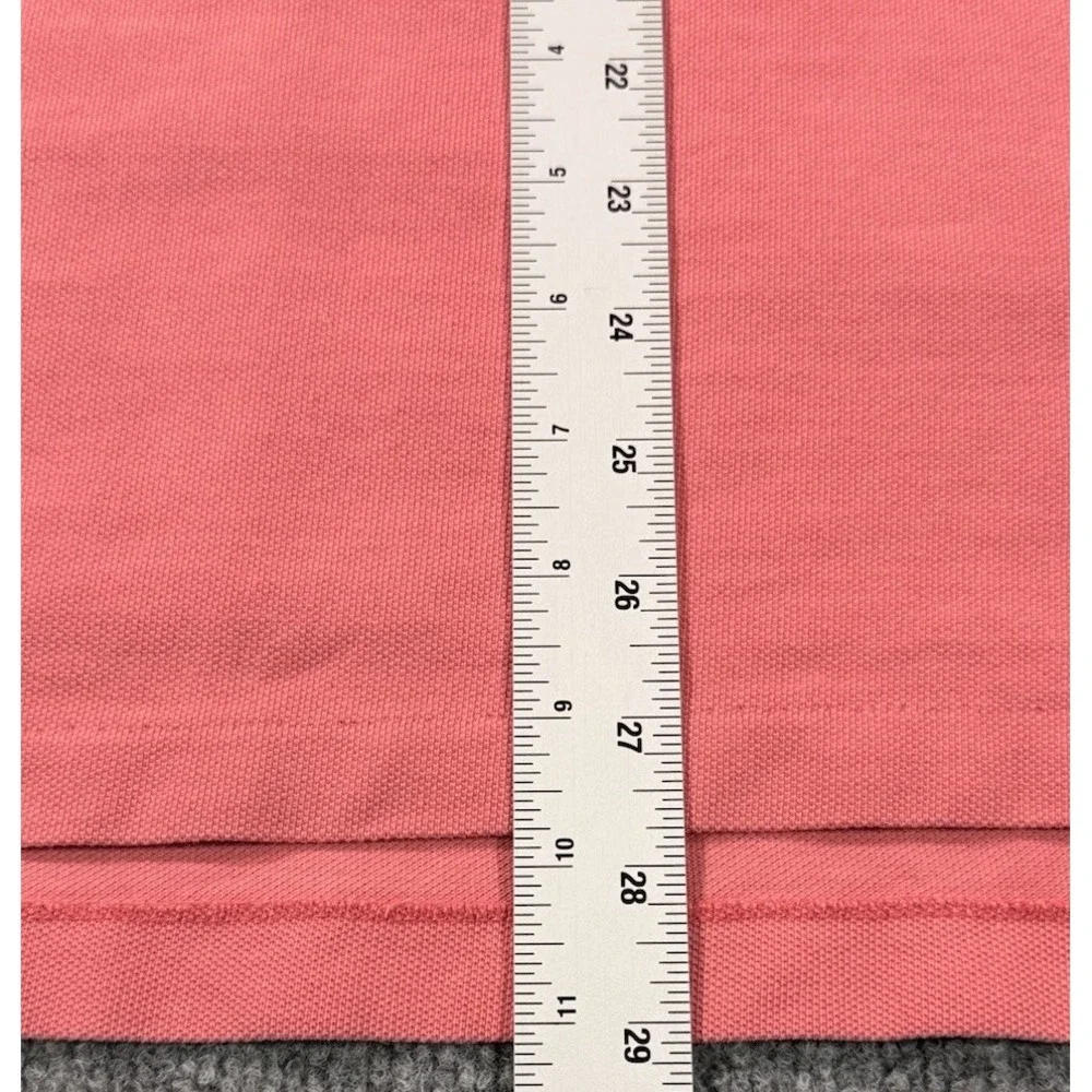 Polo Ralph Lauren Classic Fit Men's L Pink Short Sleeve Solid Logo Polo Shirt